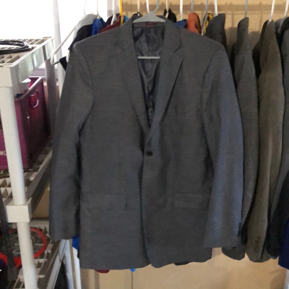 James Morgan Men’s Blazer - Dark Grey